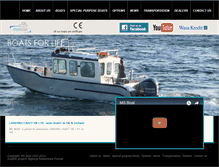 Tablet Screenshot of msboat.com